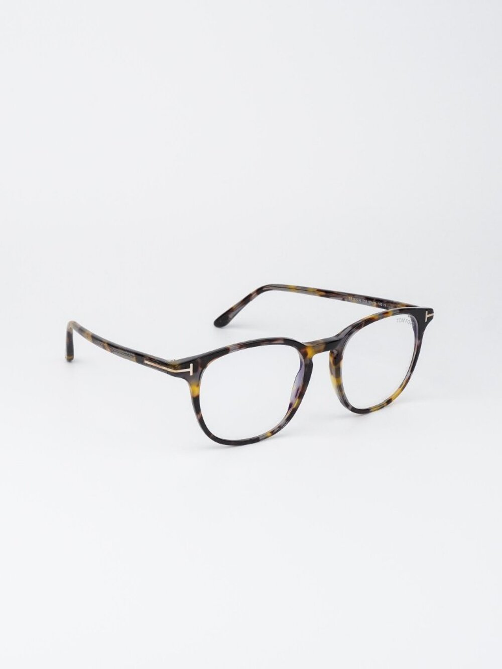 Tom Ford Women Eyeglasses Coloured Havana Square FT5832-B 055 NEW AUTHENTIC